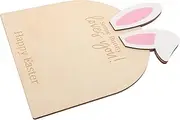 COOPHYA Baby Footprint Kit Diy Plaque Festive Bunny for First Easter Decor Keepsake Newborn Handprint and Footprint