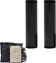 Black Vacuum Food Sealer Seal Bags Rolls Saver Storage Commercial 20/28cm*5m AU