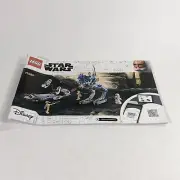 LEGO INSTRUCTIONS 75280 Star Wars 501st Legion Clone Troopers Manual Booklet