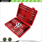 New 46Pcs Harmonic Balancer Gear Puller Steering Wheel Kit Pulley Yoke Crank