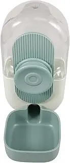 ERINGOGO Pet Water Fountain Hose Automatic Bird Water Dispenser Spill Raised Dog Bowl Breed Pet Water Dispenser Automatic Parrot Feeder Rat Cage Water Dispenser Dog Nozzle The HIPS Green