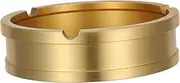 Modern Ashtray Vintage Home Decor Metal Ash Holder for Dining Table Man's Accessory