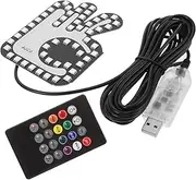 Abaodam Car LED Gesture Light USB Powered Hand Signal Lamp for Cars Multifunctional Warning Light Stylish Car Decoration for Men and Women Day Night Visibility