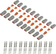 10 x Deutsch DTP Series 2 Way Pin Connector Plug Kit Waterproof