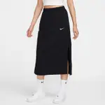 【NIKE 耐吉】長裙 女款 運動裙 AS W NSW ESSNTL WVN SKIRT GCEL 黑 HM4623-010(2L6019)