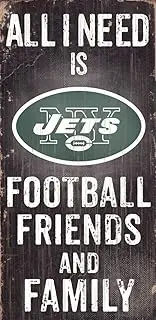 Fan Creations Color New York Jets All I Need Is Football, Fa
