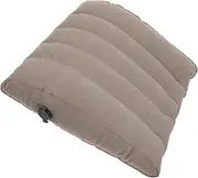DECORNIJIA 1Pc Inflatable Waist Cushion Portable Light Grey Pressure Relief Cushion for Office Travel and Outdoor Use Back Support Pillow Versatile Rest Tool for Comfort