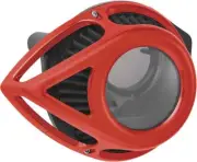 Clear Tear Sucker Red Air Cleaner For HD CVO Limited FLHTKSE 2000-2017 18-904