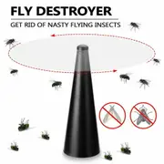 Automatic Fly Trap Fly Repellent Fan Keep Flies Bugs Food from Away Fruits AU