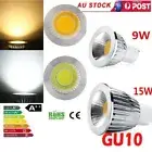 AU 16X GU10 9W/15W LED Light Bulbs Spotlight Warm Cool White COB Lamp Downlight