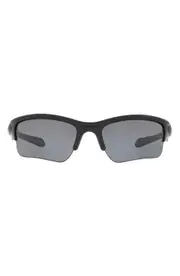 Oakley Quarter Jacket 61mm Polarized Rectangular Sunglasses in Black at Nordstrom One Size