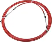 1pcs 26ft 8 Meter 315 Inch Marine Type 3300 / 33C Throttle Shift Remote Control Box Cable for Yamaha Outboard Engine Boat Motor Steering System Red Auto Replacement Parts
