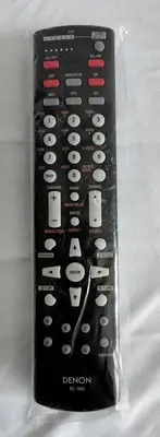 Denon Remote Controller RC-1093 NEW OEM Denon Audio Video Receiver Remote.