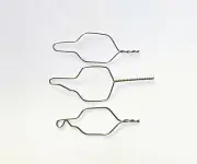 200Pcs Dental Ligature Wire Kobayashi Ligatures Prefromed Wires Twist End Hooks