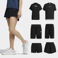 在飛比找momo購物網優惠-【adidas 愛迪達】運動服 運動褲 短褲 男短褲 慢跑 