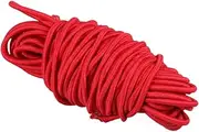 KALLORY 1pc Elastic Rope Hanging Thick Rope Cord Cord Rope Strong Thin Elastic Cord Round Elasticated Length Twine Ropes Sewing Elastic Spool Band Cords Stretchy Red