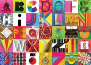 Cobble Hill - Found Alphabet Puzzle 1000pc