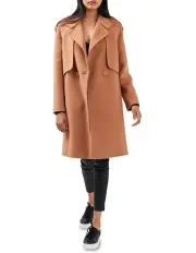 [Belle & Bloom] Palm City Wool Blend Coat in Camel