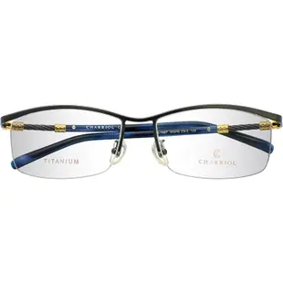 Charriol L-1067 夏利豪眼鏡｜商務復古半框眼鏡 男生品牌眼鏡框【幸子眼鏡】