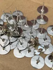 Ten Mm Glue Pads For Post Earrings 18 Pairs