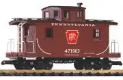 PIKO G Scale ~ New 2025 ~ Pennsylvania (PRR) Wood Caboose #471903 ~ 38946