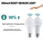 E27 B22 PIR Motion Sensor LED Bulb Auto ON/OFF Lights-9W Saving S9W9