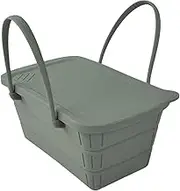 Foldable Ice Container, Silicone Foldable Beer Bucket with Lid, Large Volume Party Equipment for Picnics, Pool, Home Bar, Beach Trips
