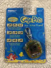 Giga Pets Little Mermaid Ariel Virtual Friend Tiger Electronics 1997 DISNEY New