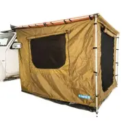 Kings Awning Tent 2.5X2.5m Camping Outdoor Extension Sunshade Canopy Waterproof