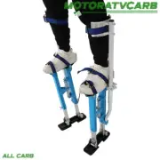 ALL-CARB Drywall Stilts Lightweight Premium Grade Aluminum Alloy Blue 18''-30''