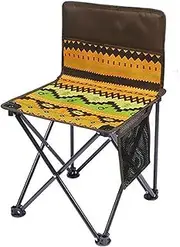 Camp Chair Portable Outdoor Folding Chair with Pocket Lightweight Collapsible Camping Stool for Fishing Sketching Hiking BBQ Garden Beach Camping Chairs