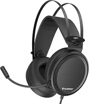 [NUBWO] Gaming headsets PS4 N7 Stereo Xbox one Headset Wired PC Gaming Headphones with Noise Canceling Mic, Over Ear Gaming Headphones for PC/MAC/PS4/Xbox 1/Nintendo Switch/Mobile-Black