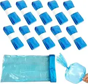 10-Pack Diaper Pail Refill Bags Set, 4.5m Odour-Proof Nappy Bin Liner Film, Compatible With Most Octagonal Nappy Bins