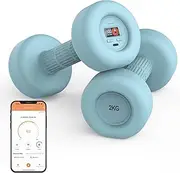 Advwin Adjustable Dumbbell Sets, 24KG / 24KG*2 Single Dumbbell for Men and Women with Anti-Slip Metal Handle, Fast Weight Adjust,Black Dumbbell with Tray Suitable for Full Body Workout Fitness