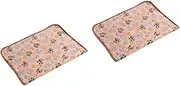 BESPORTBLE Pcs Soft Pet Blanket Fleece Bed Mat for Dogs Cats Puppies Kittens Velvet Sleep Pad Couch Cover