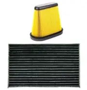 Air & Carbon Cabin Filter Kit ACDelco Pro for Chevrolet Corvette 6.2 V8 2014-19 (for: Chevrolet)