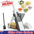 Kitchen Safe Mandolin Vegetable Slicer Adjustable Vegetable Chopper Carrot Onion