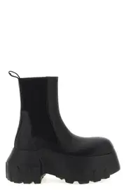 RICK OWENS 'Beatle Mega Tractor' Ankle Boots