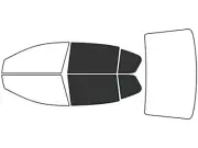 Avery Dennison NR Nano Ceramic IR Window Tint Kit Compatible with Acura RLX 2014