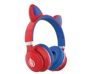 E26 Color Matching Cat Ears Bluetooth 5.0 Headset Wireless Earphone Folding Head-mounted Luminous Headset for Phone IPad PC Laptop