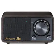 Sangean WR-7 FM/BT Radio - Dark Walnut