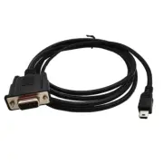 DB9 to USB5pin Mini USB2.0 Male to RS232 DB9 9Pin Female Adapter Extension Cable