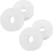 FRCOLOR 4 Rolls Lash Extensions Tape Moderate Viscosity Eyelash Graft Tape under Eye Pads for Lash Glue