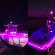 UV LED Strip Light Night Fishing Ultraviolet Boat BLACK PCB for brighter fishing