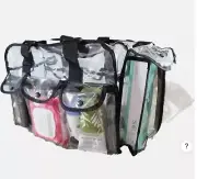 LIST Large Size with Should Straps Cosmetics Bag Clear Bag Travel Bag Makeup Bag