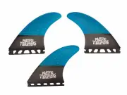 Pacific Vibrations Surfboard fins Am Large fits Futures tri thruster 3 fin set