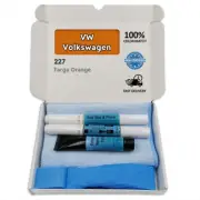 227 Targa Orange Touch Up Paint for VW Volkswagen Pen Stick Scratch Chip Fix Br