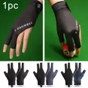 3 Finger Pool Billiard Gloves Snooker Cue Professional Anti-slip Hand Left X4J1