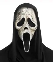 NWT FunWorld Official Scream 6 Aged Ghost Face Mask Only Scream VI Licensed