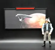 STAR TREK COMPUTER VIEW SCREEN 1:18 3.75 scale figure custom diorama